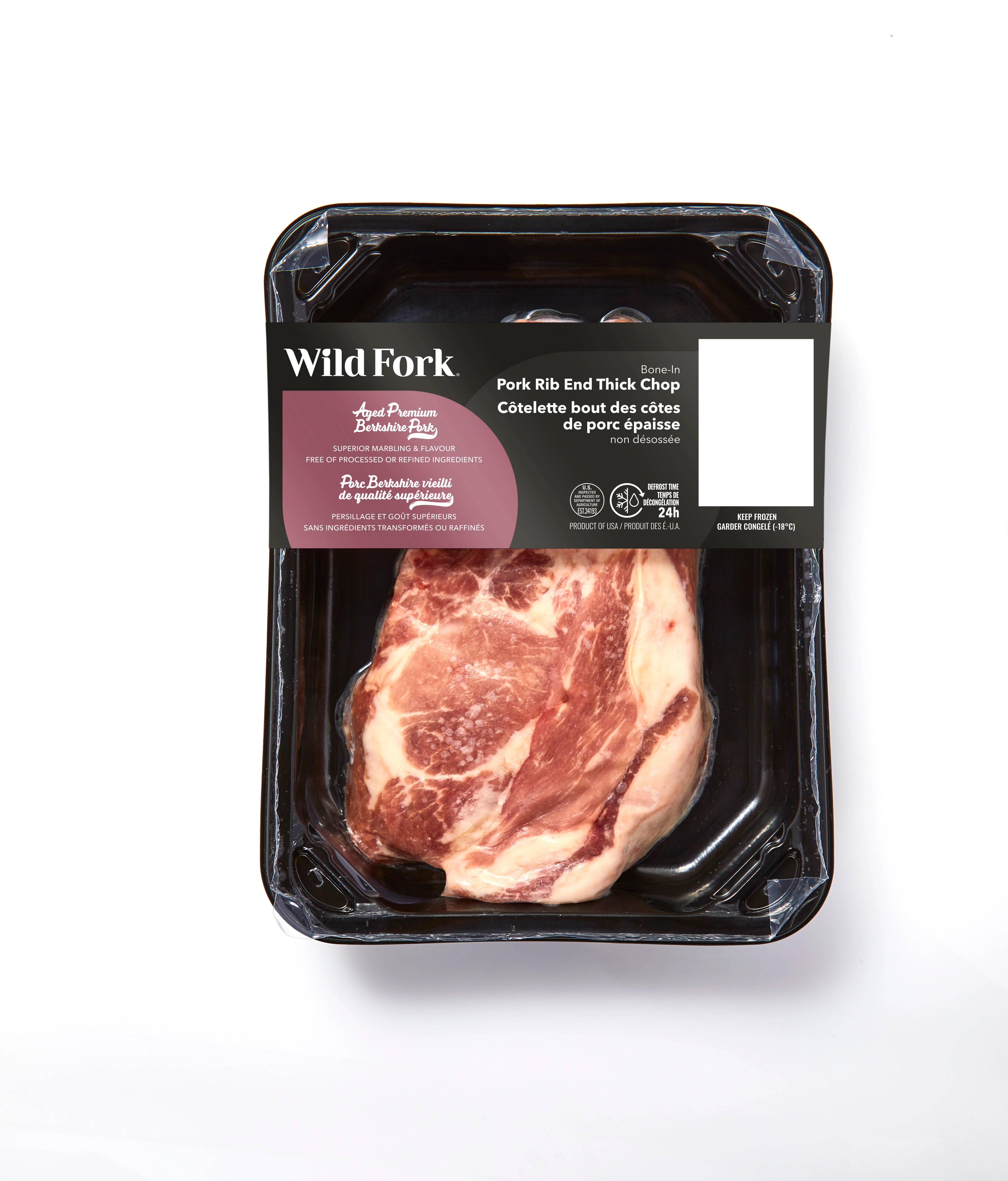 WFC 6802 Pork Chop BIRibEndThick Berkshire Product
