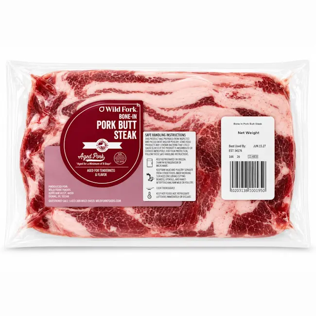 3545 PACKAGE P12 Bone-In Boston Butt Pork Steaks