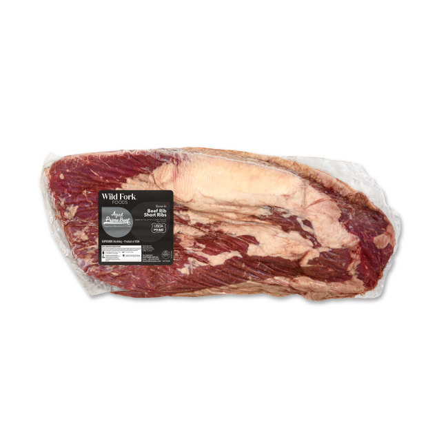 1408 WF PACKAGED USDA Prime Bone-In Beef Short Plate Rib Beef