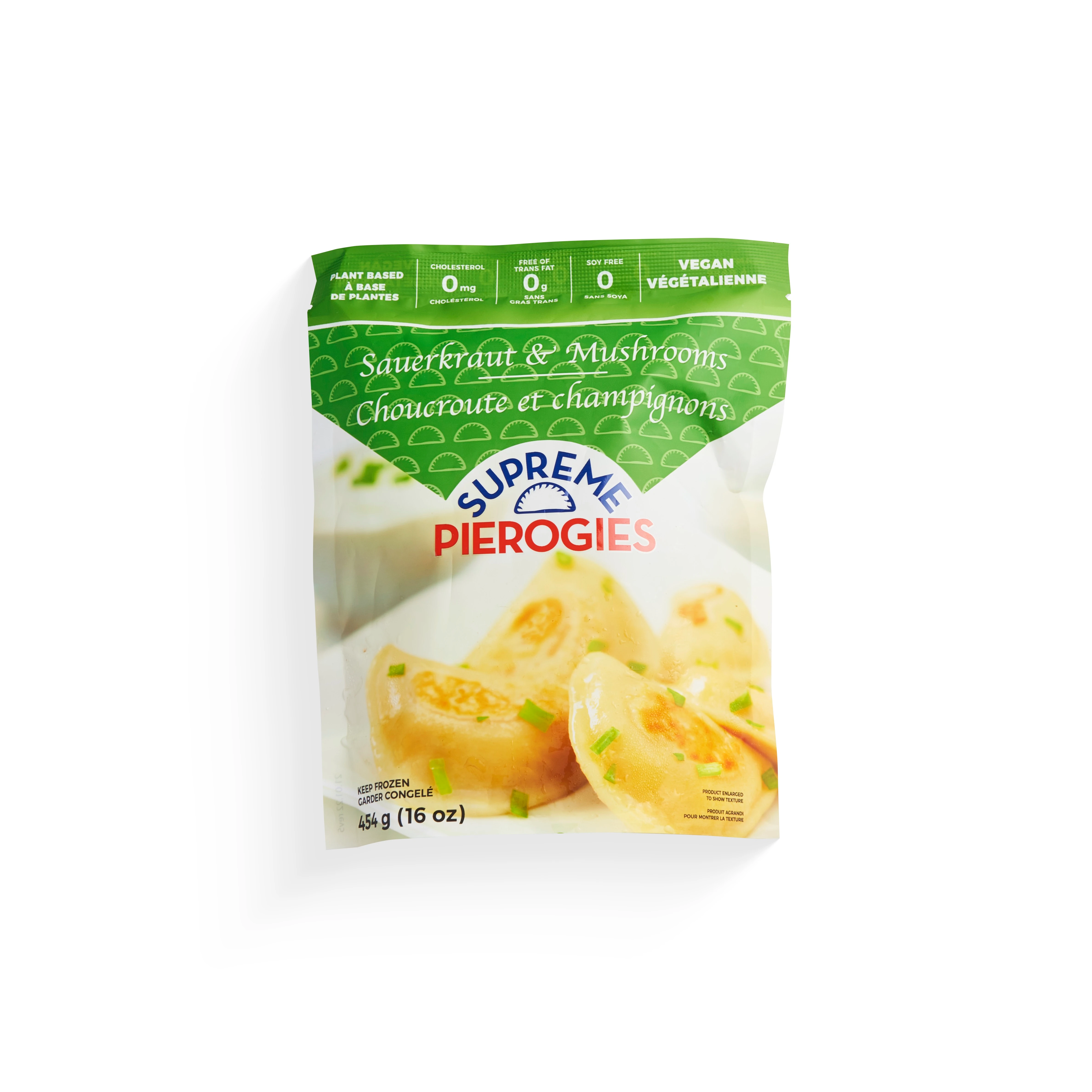 WFC 2055 NB ValueAdded Pierogies SauerKrautMushroom PD