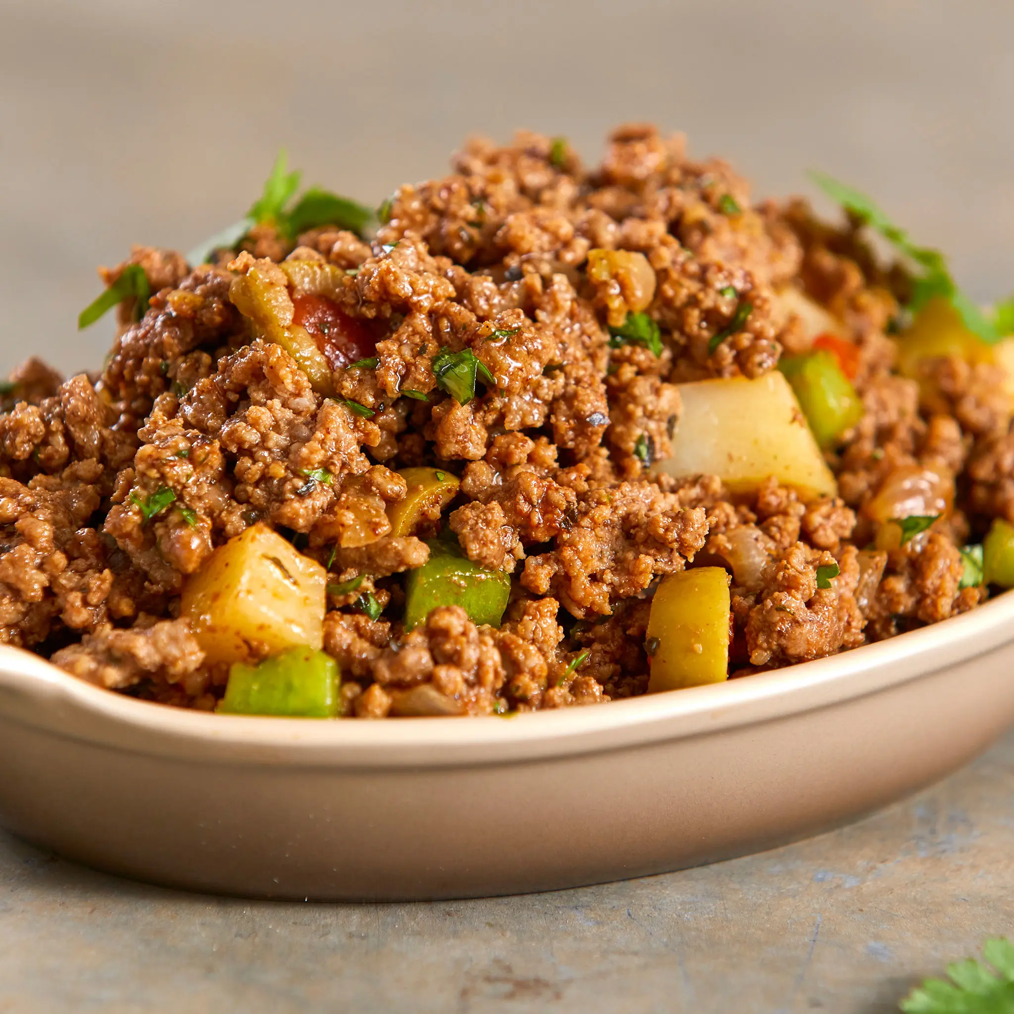 2655 WF PLATED 93 - Ground Beef Picadillo BEEF