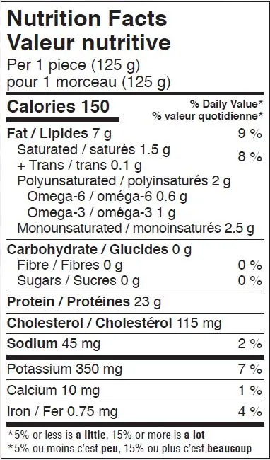 5264 - White Bass Fillets - NFT