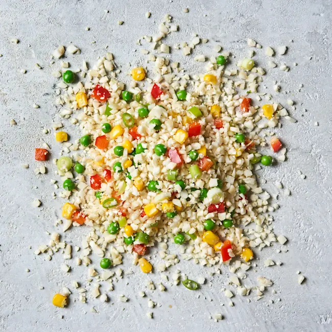 Stir fry blend riced cauliflower raw 004