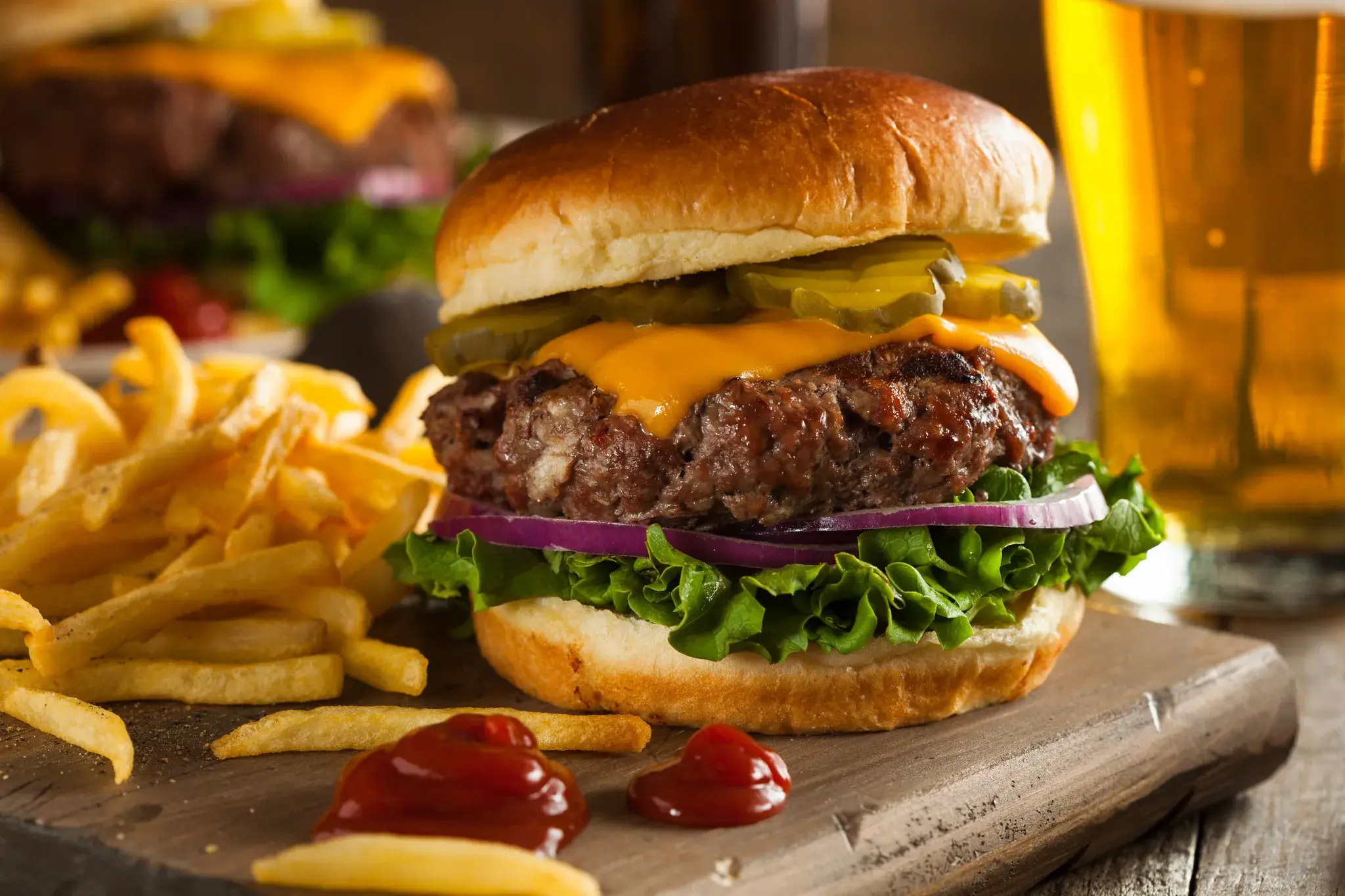 2660 COOKED Triple Blend Burger