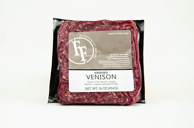 5716 WF Packaged Ground Venison 90- Lean - 1 LB Specialty Meats