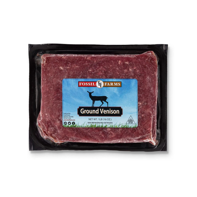 5716 WF Packaged Ground Venison 90- Lean - 1 LB Specialty Meats