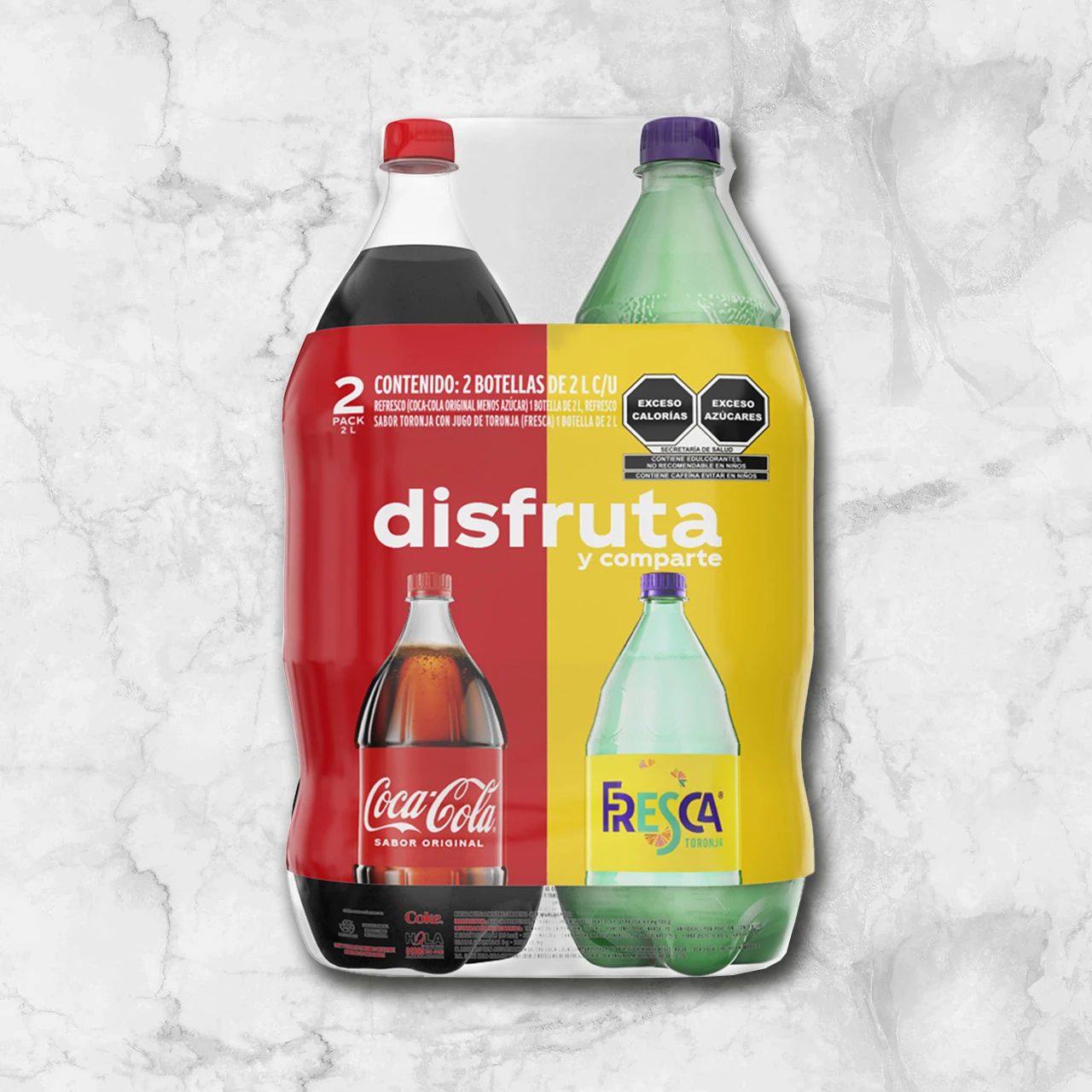 82309 WFMex Packaged BI PACK COCA Y FRESCA 2 LTS NR Abarrotes (1)