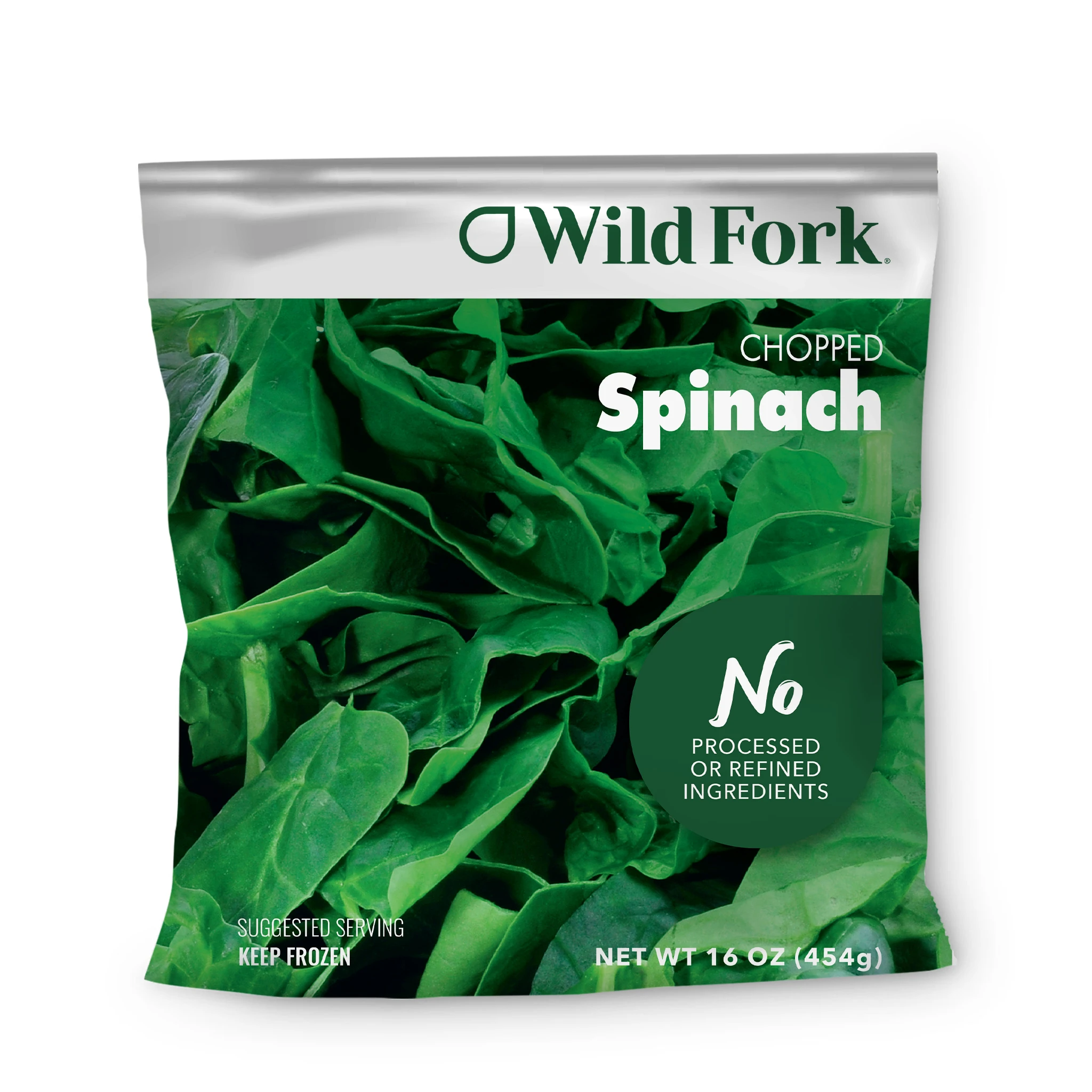 7348 PACKAGE Chopped Spinach