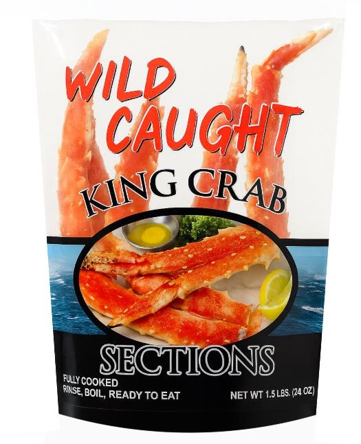 20up King Crab Clusters | Wild Fork Foods