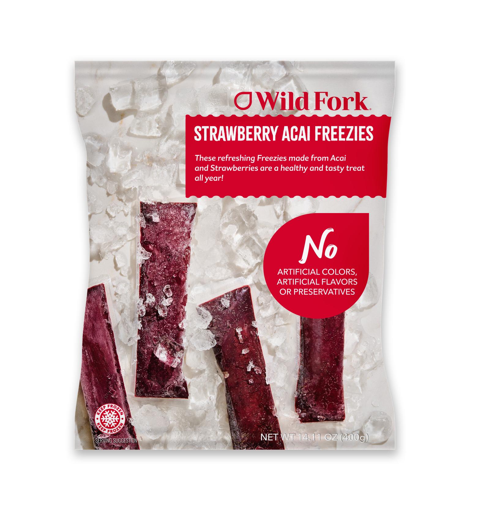 Strawberry Acai Freezies