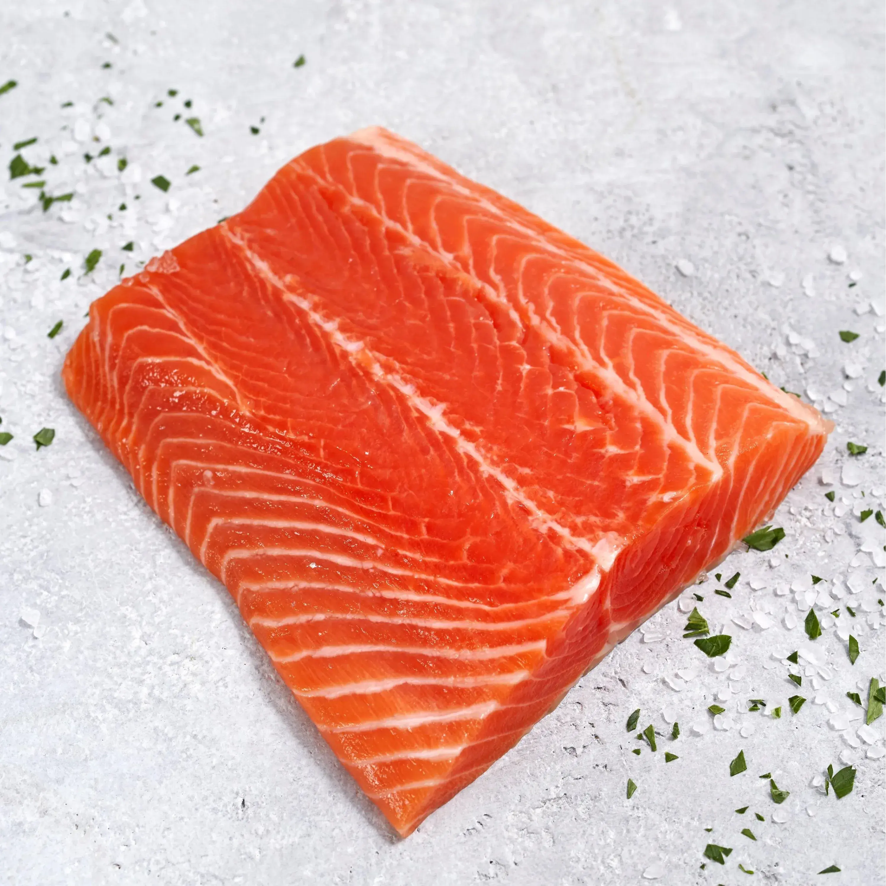 6167 WF Raw Norwegian Steelhead Trout seafood