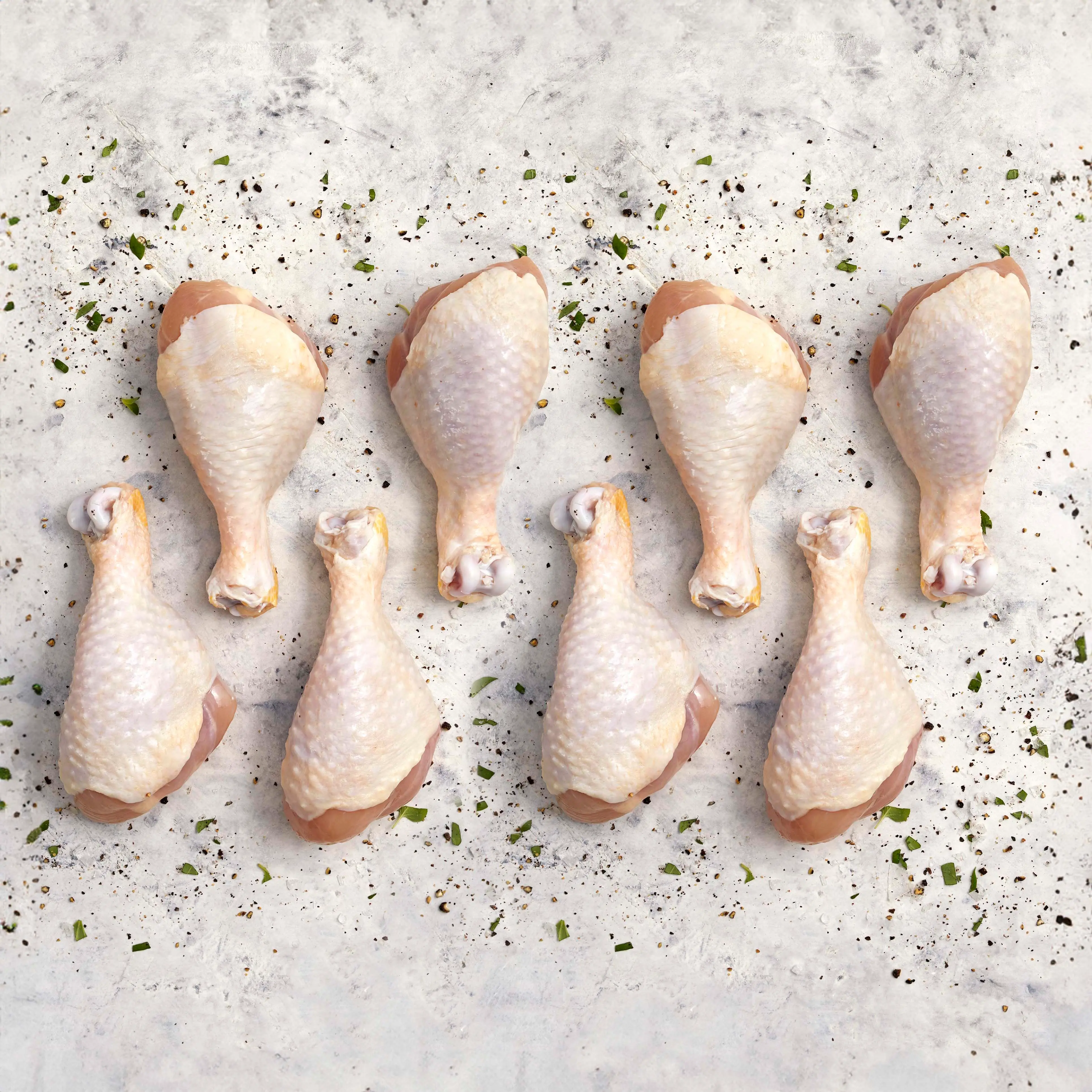 WFC 7013 7072 Chicken Drumsticks BISkinOn Organic Raw