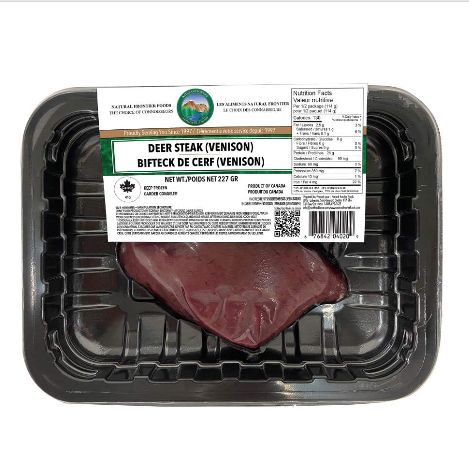 WFC 8250 NB Venison Steak Product