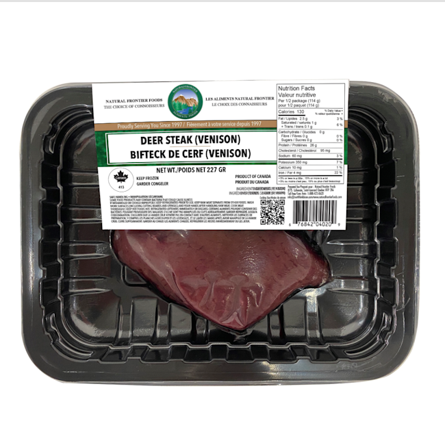 WFC 8250 NB Venison Steak Product