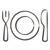 Knife and Fork Illustration