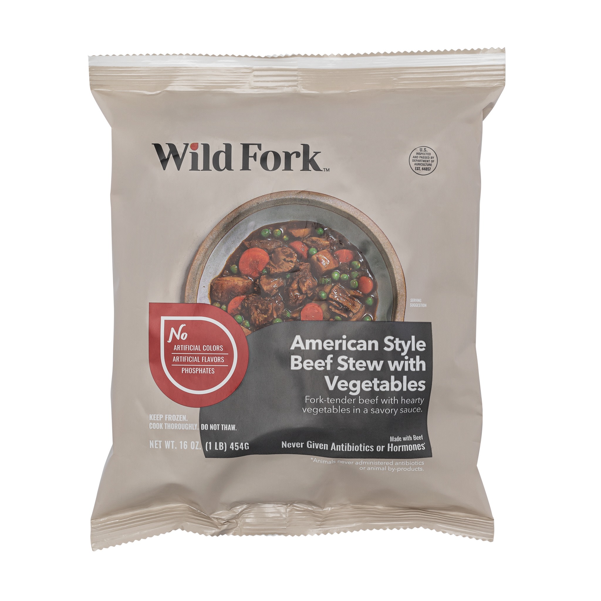 8047 WF PACKAGED American Style Beef Stew - 037 READYMEALS