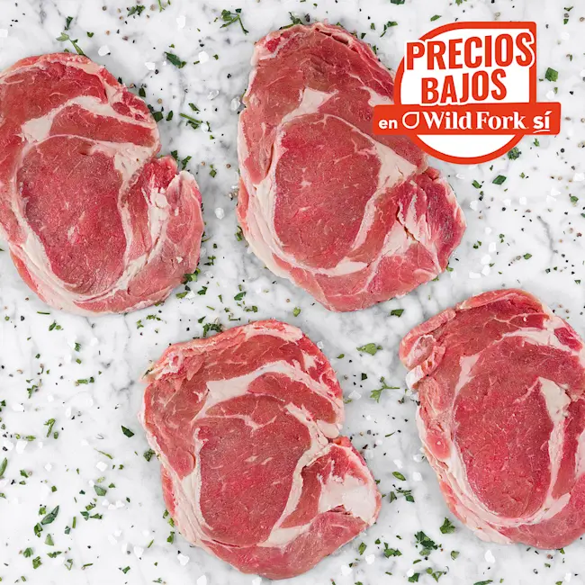 81043_WFMex_Raw_Bistec de Ribeye de Res Corte Delgado_Res PE
