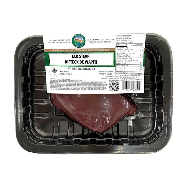 WFC 8234 NB Elk Steak Product