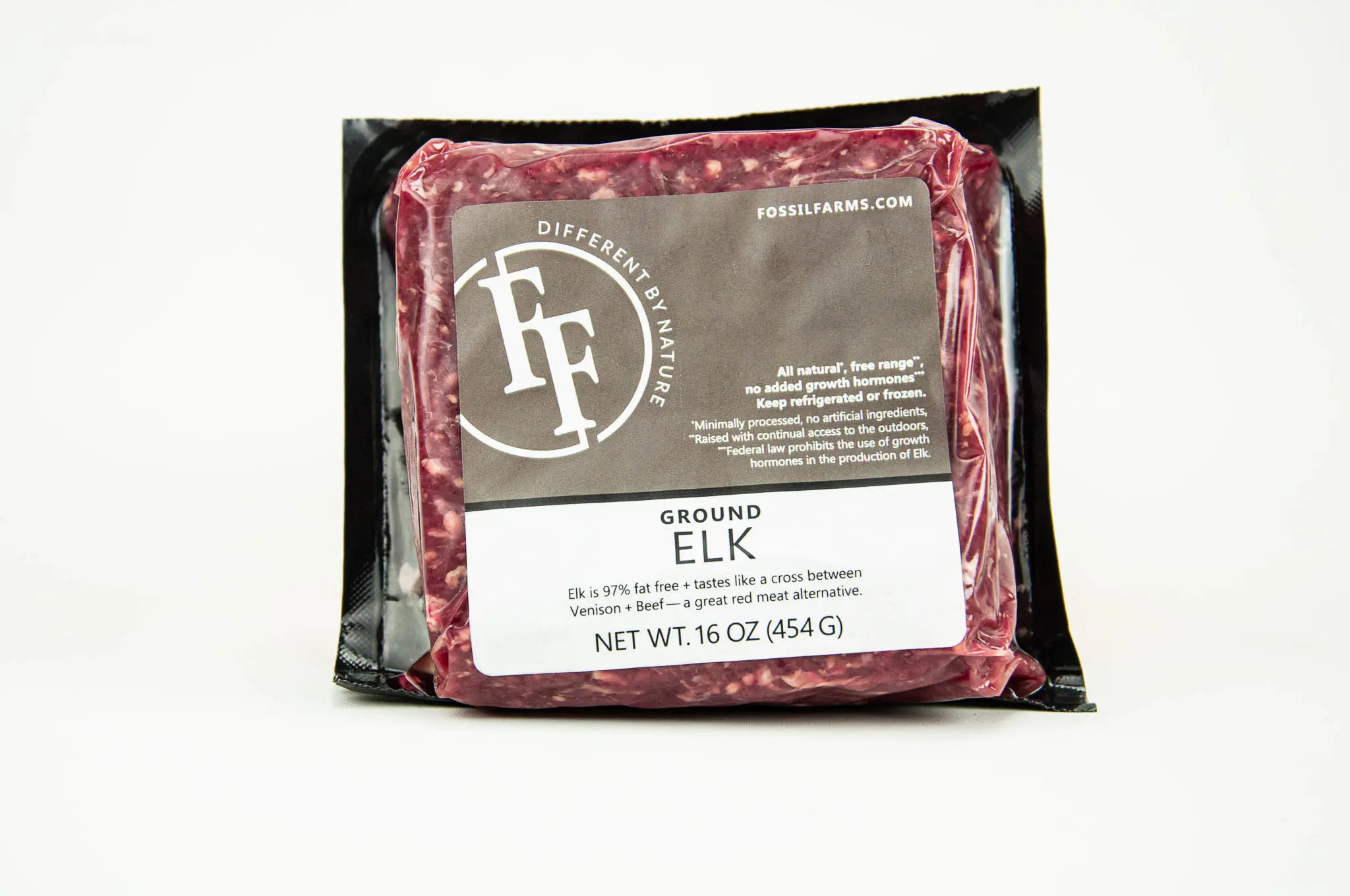 5705 WF PACKAGED Ground Elk 90- Lean - 1 LB Specialty Meat