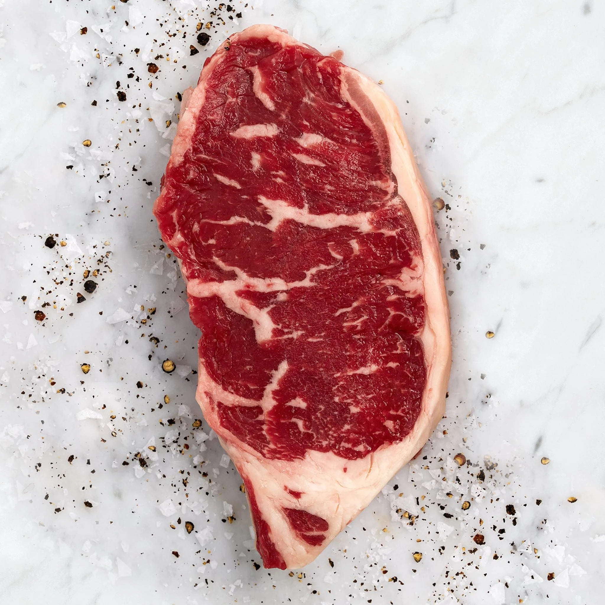 1131 RAW  USDA Choice Beef NY Strip Steak - 12 Oz