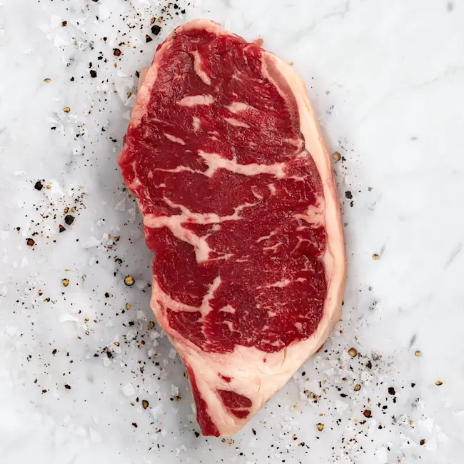 1131 RAW  USDA Choice Beef NY Strip Steak - 12 Oz