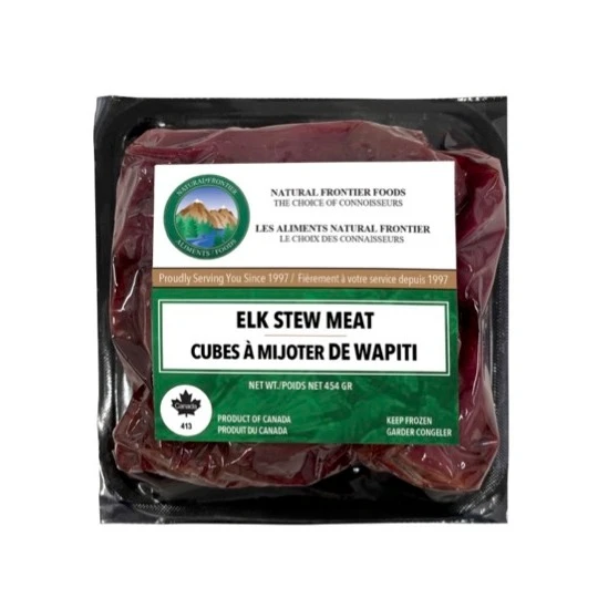 WFC 8235 NB Elk StewMeat Product