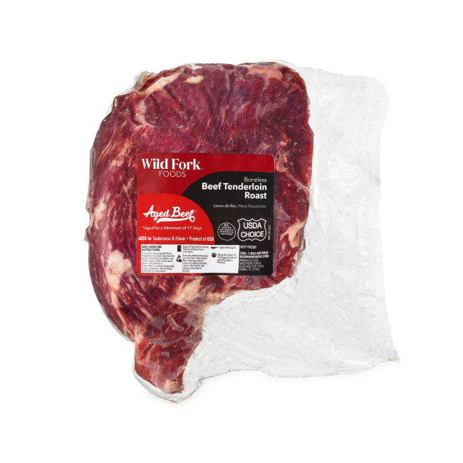 1189 WF PACKAGED Beef Tenderloin Roast Beef