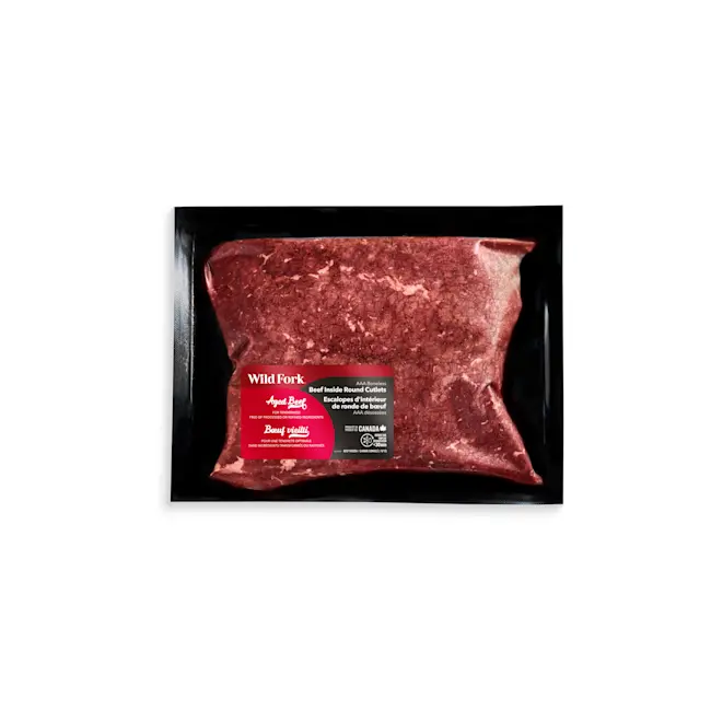 WFC 6209 Beef Inside Round Cutlets CND AAA Product