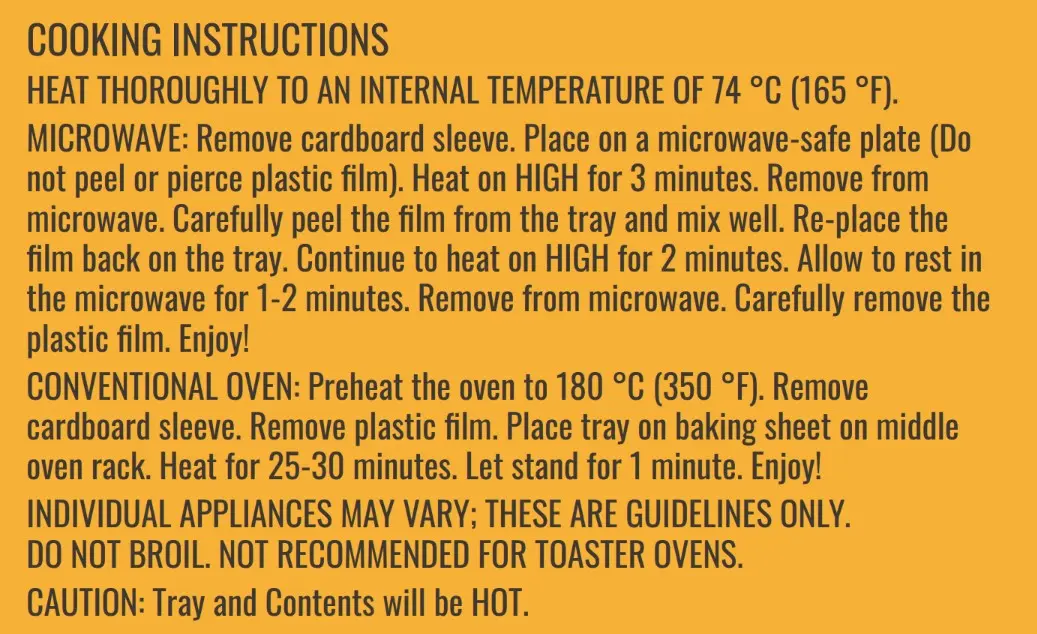 22512 Cooking Instructions 