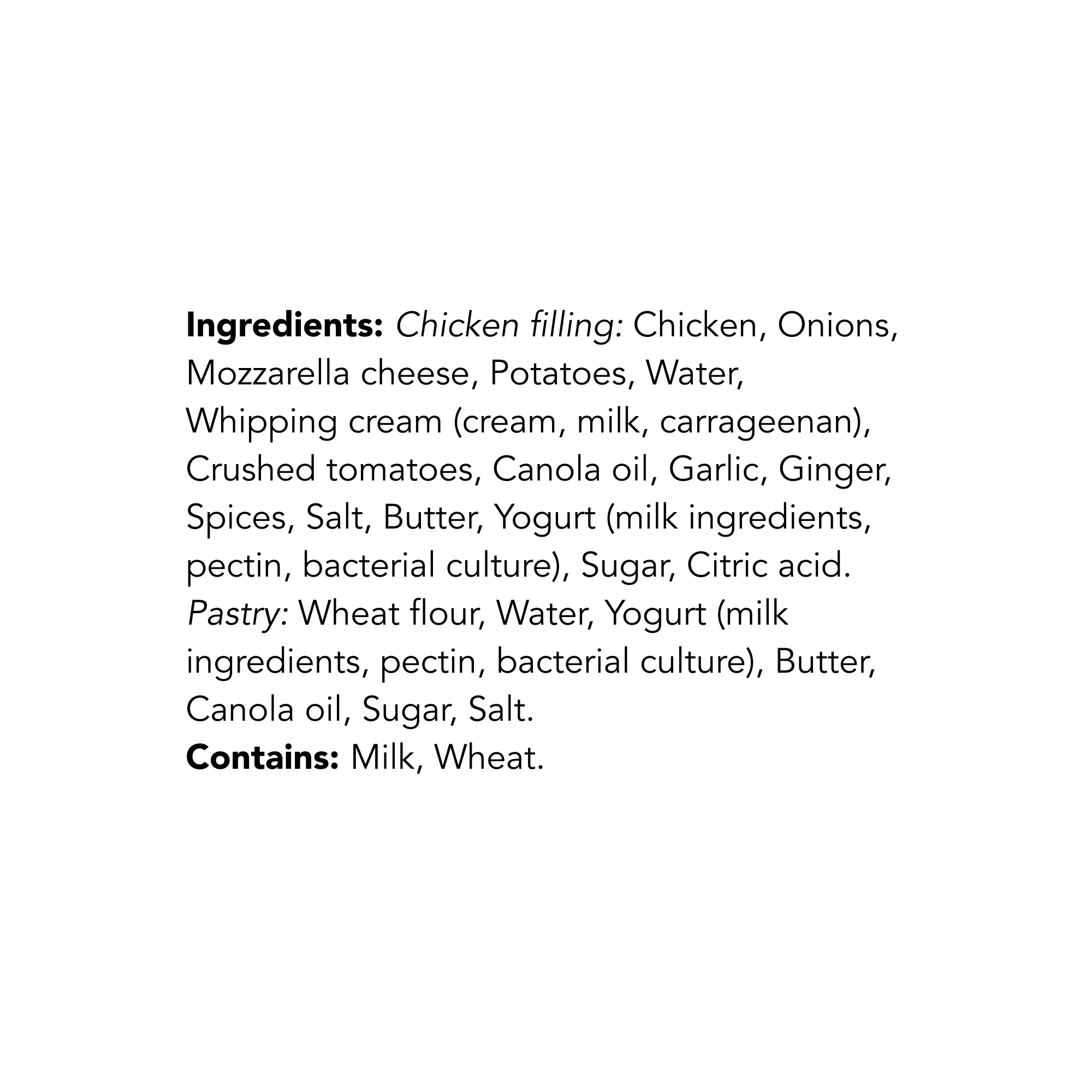 WFC 2028 NB ValueAdd MiniButterChickenNaanpanadas Ingredients