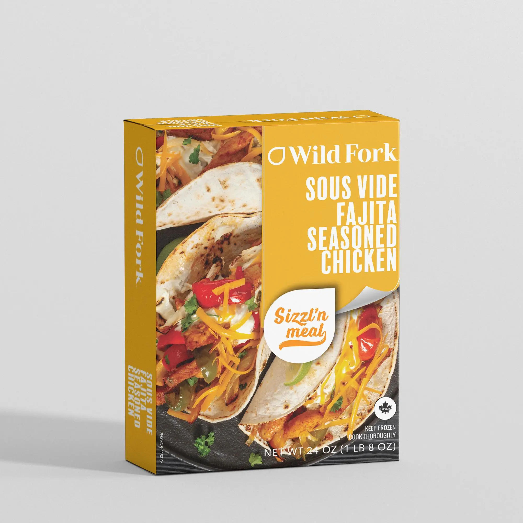 8131 Sous Vide Fajita Chicken 24oz FW