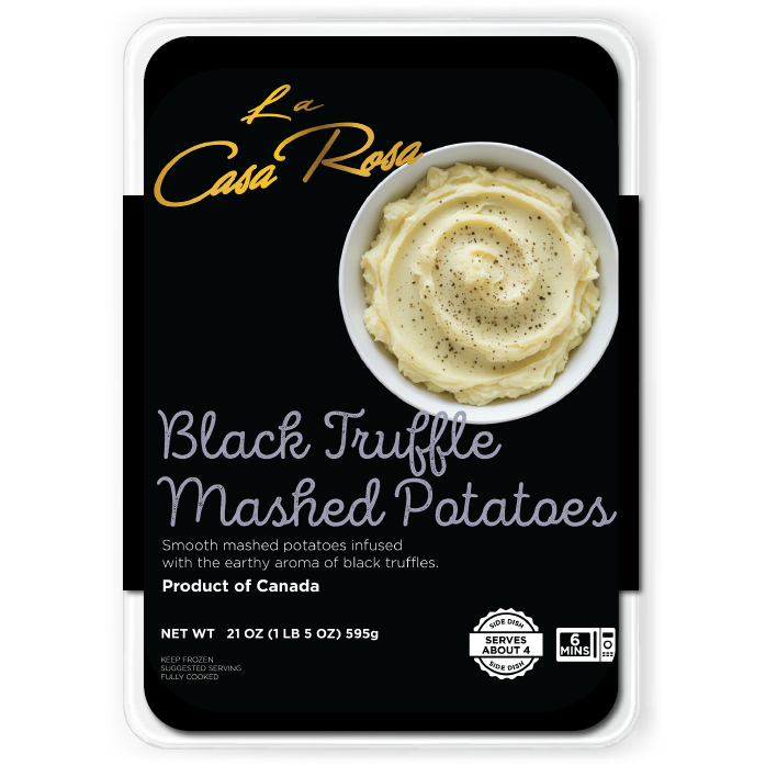 8269 ARTWORK Black Truffle Mashed Potatoes 21oz - LCR