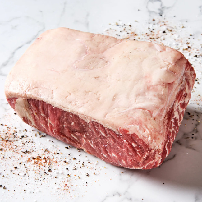 1713 WF RAW NY Strip Roast Inspected lbs VS Pckt Beef