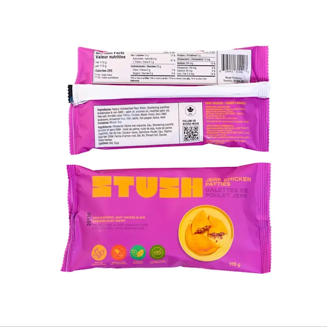 22058 PACKAGING Jamaican Jerk Chicken Patties