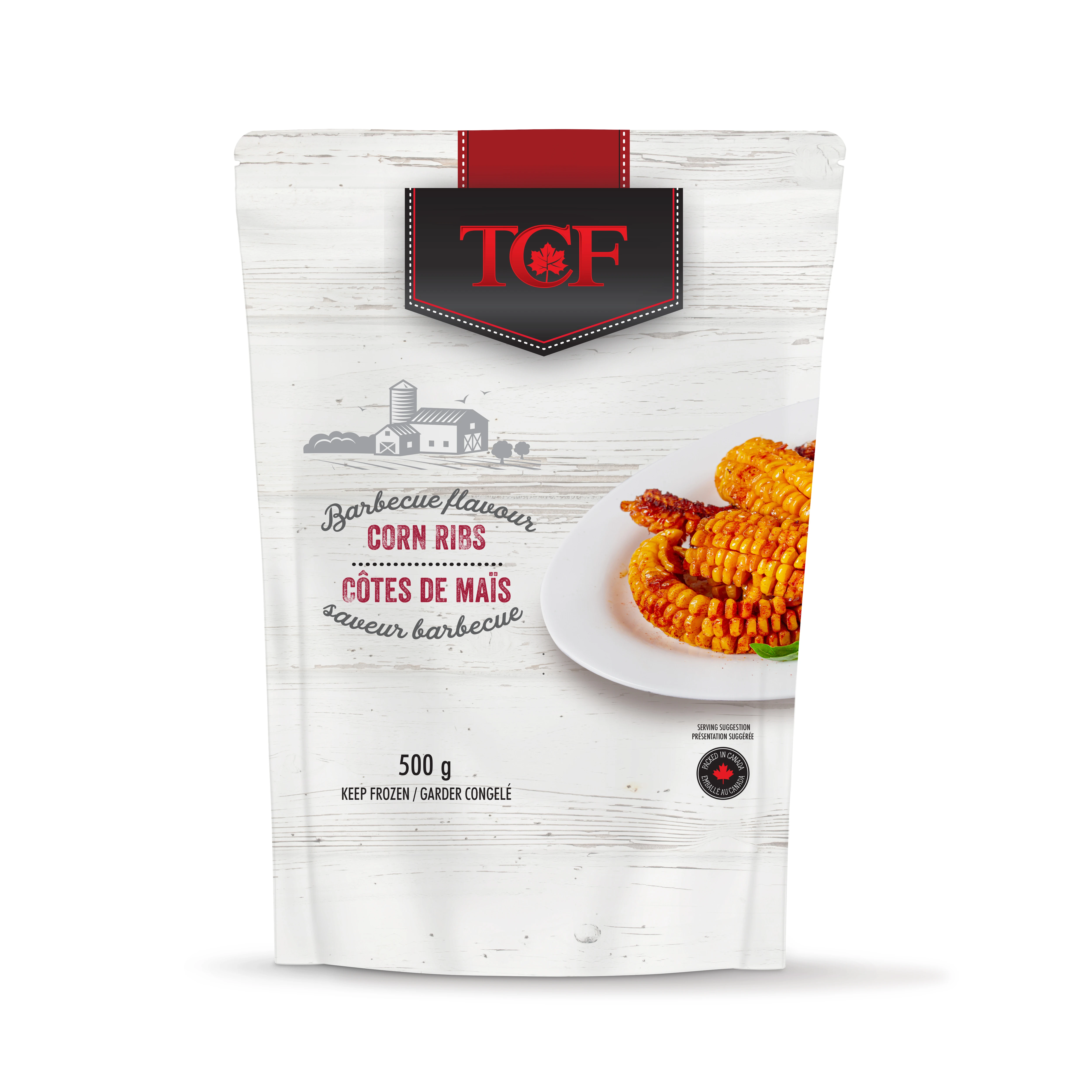24056 ARTWORK Corn Ribs w BBQ 500g - TCF