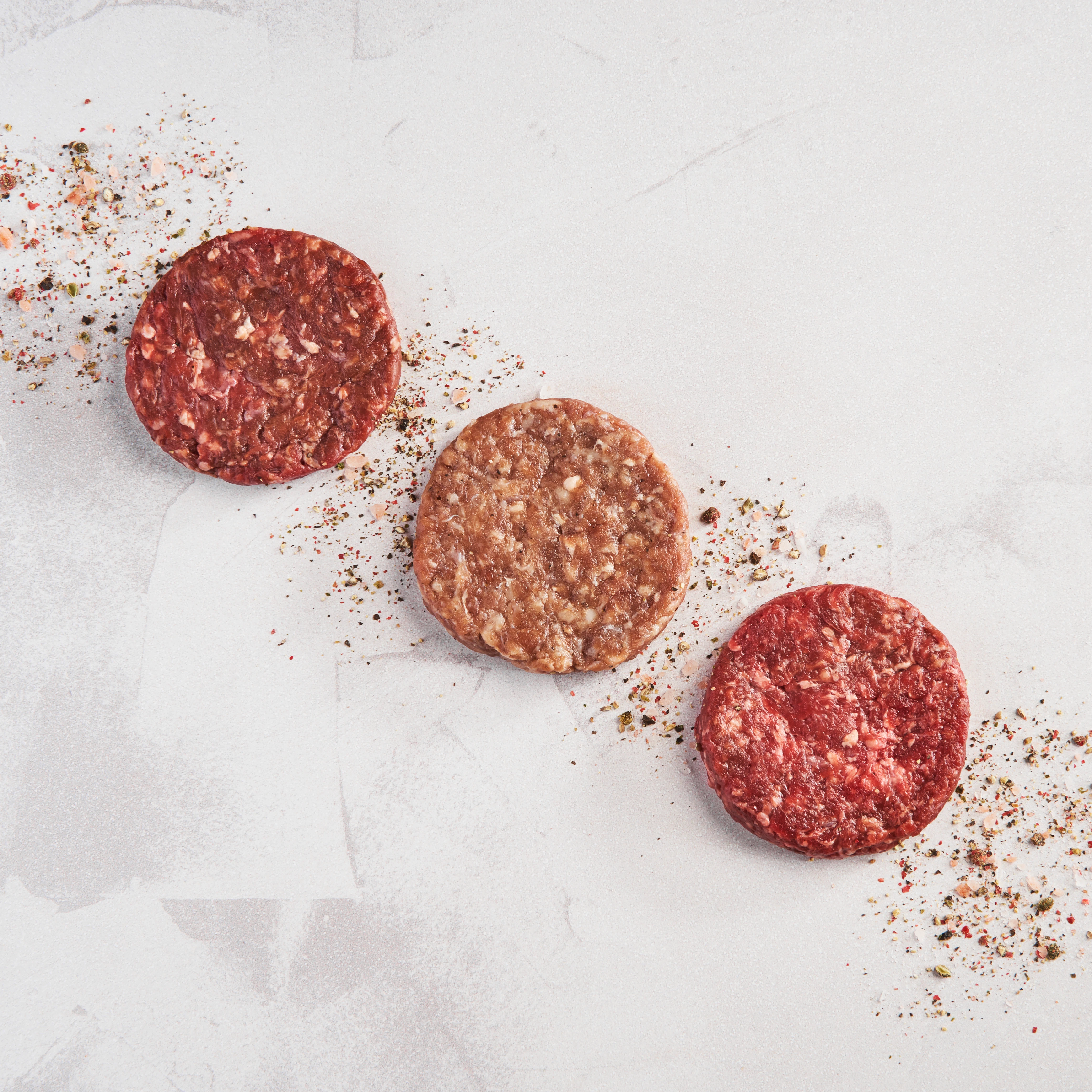 WFC 9014 Grinds Burger ExtoicSliders Raw