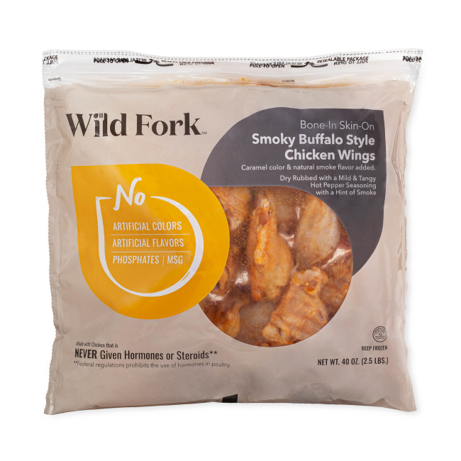 4509 WF PACKAGED Smoky Buffalo Chicken Wings Poultry
