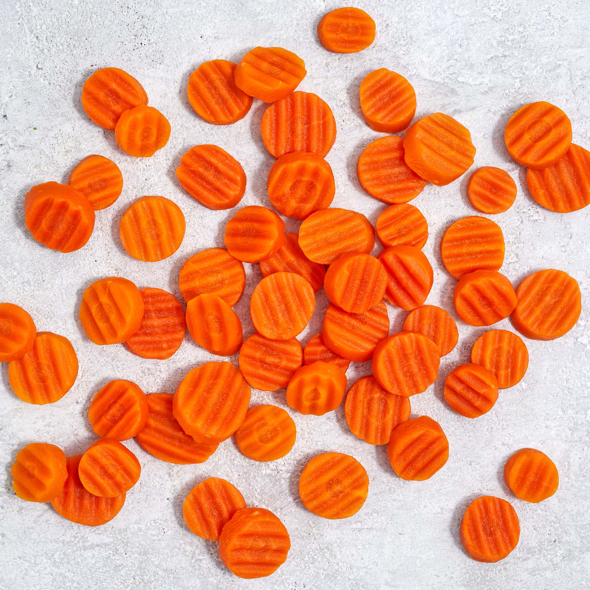 Crinkle Cut Carrots