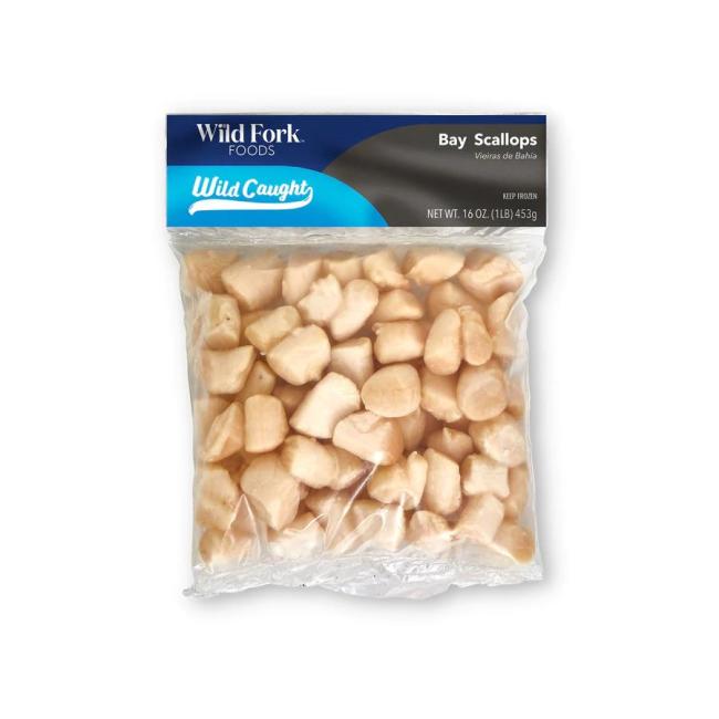 6034 WF PACKAGED BAY SCALLOPS SEAFOOD