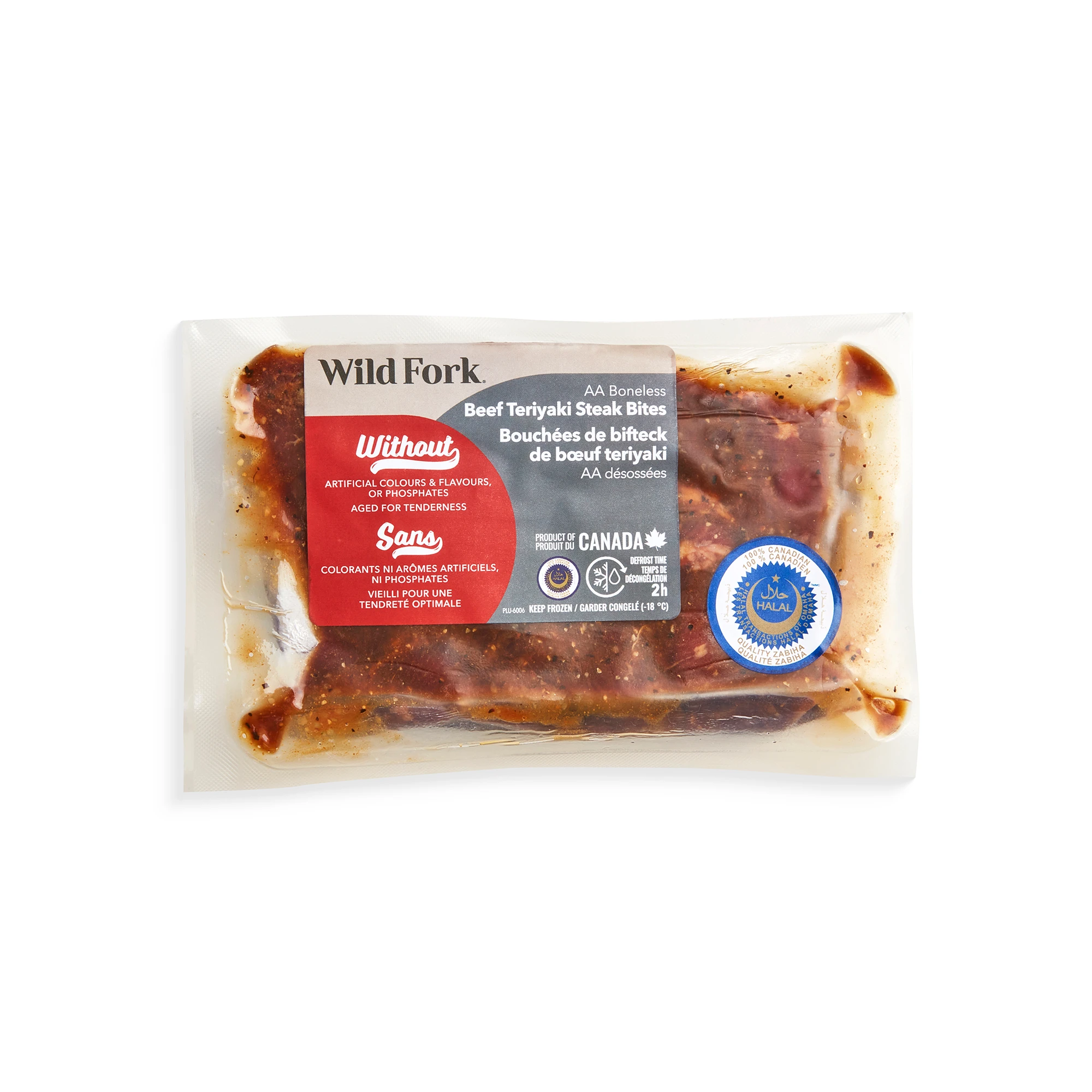 WFC 6006 Beef Teriyaki Steak Bites PD
