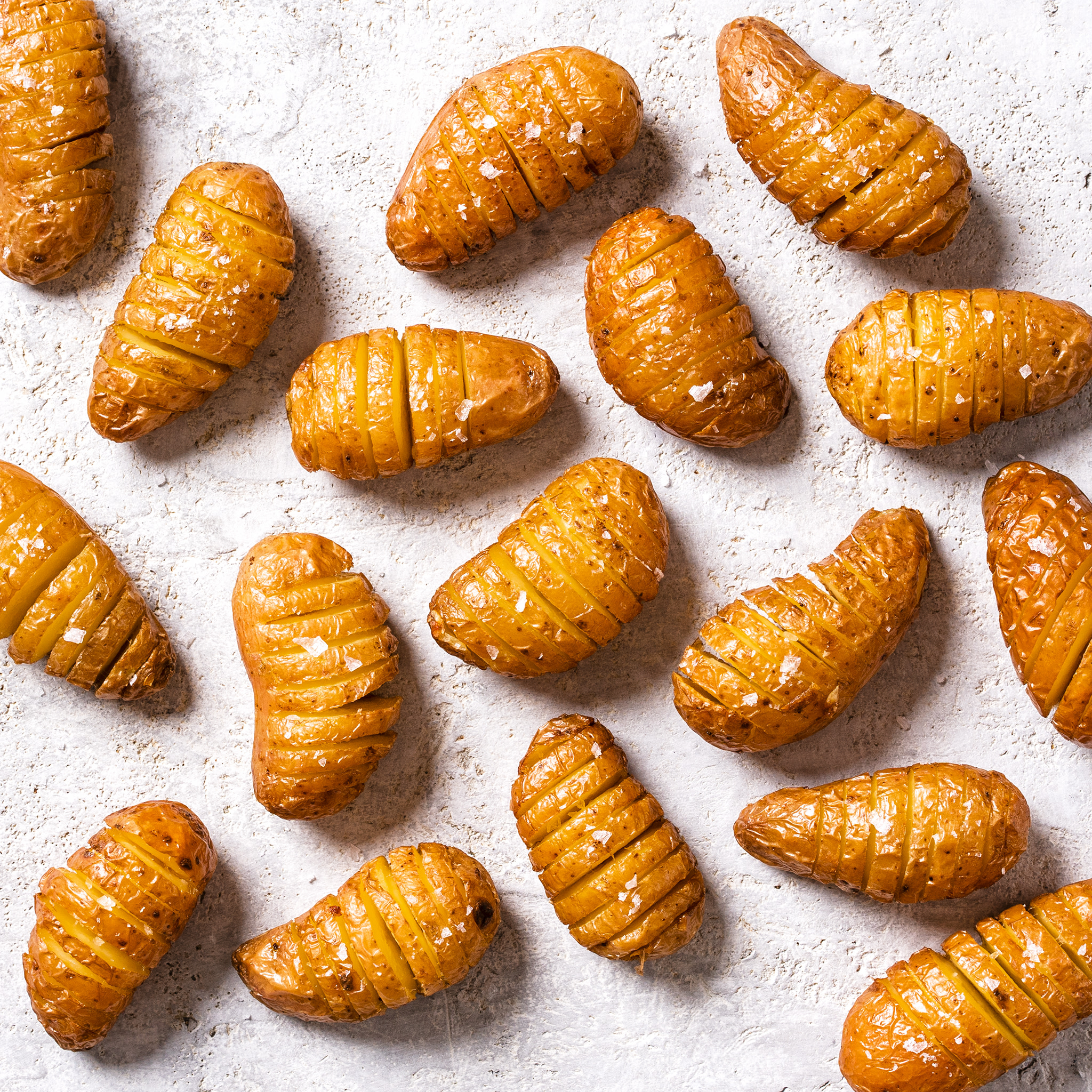 7303 RAW Baby Hasselback Potatoes