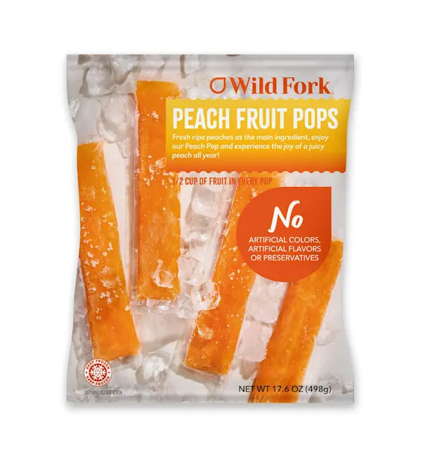 7398 Peach Fruit Pops 17.6oz