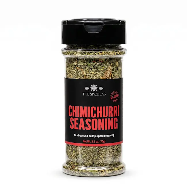 Chimichurri Seasoning - Packaging (The Spice Lab)