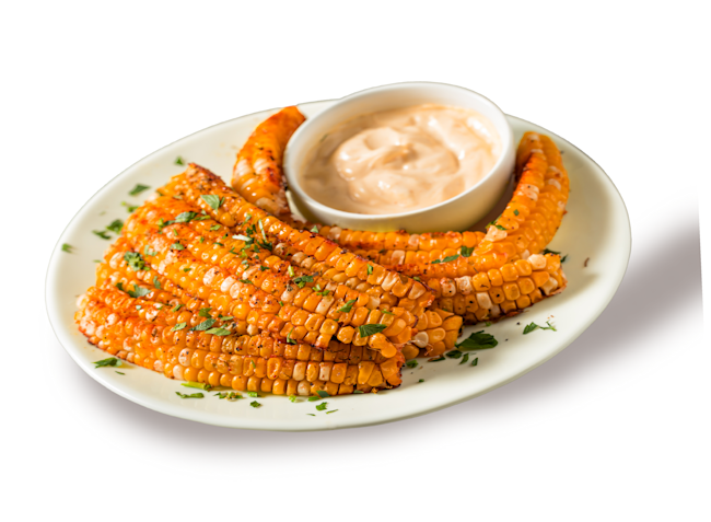 24057 COOKED Corn Ribs w Taco 500g - TCF