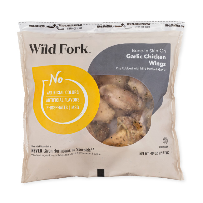 4511 WF PACKAGED Garlic Chicken Wings Poultry