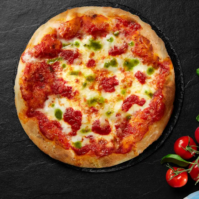 8150 COOKED Margherita Gluten Free Pizza - Oggi