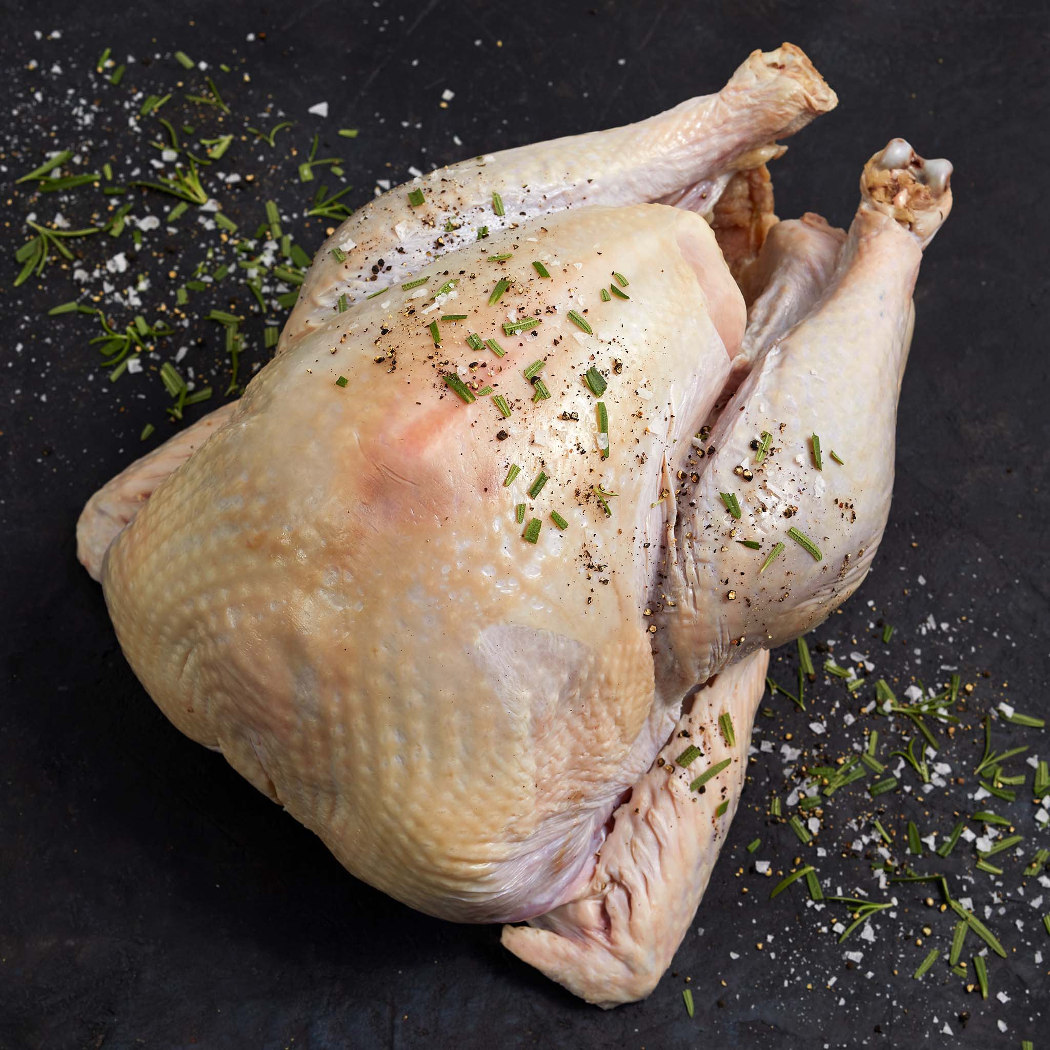 4476 RAW Whole Young Turkey 20-25LBS - Plainville