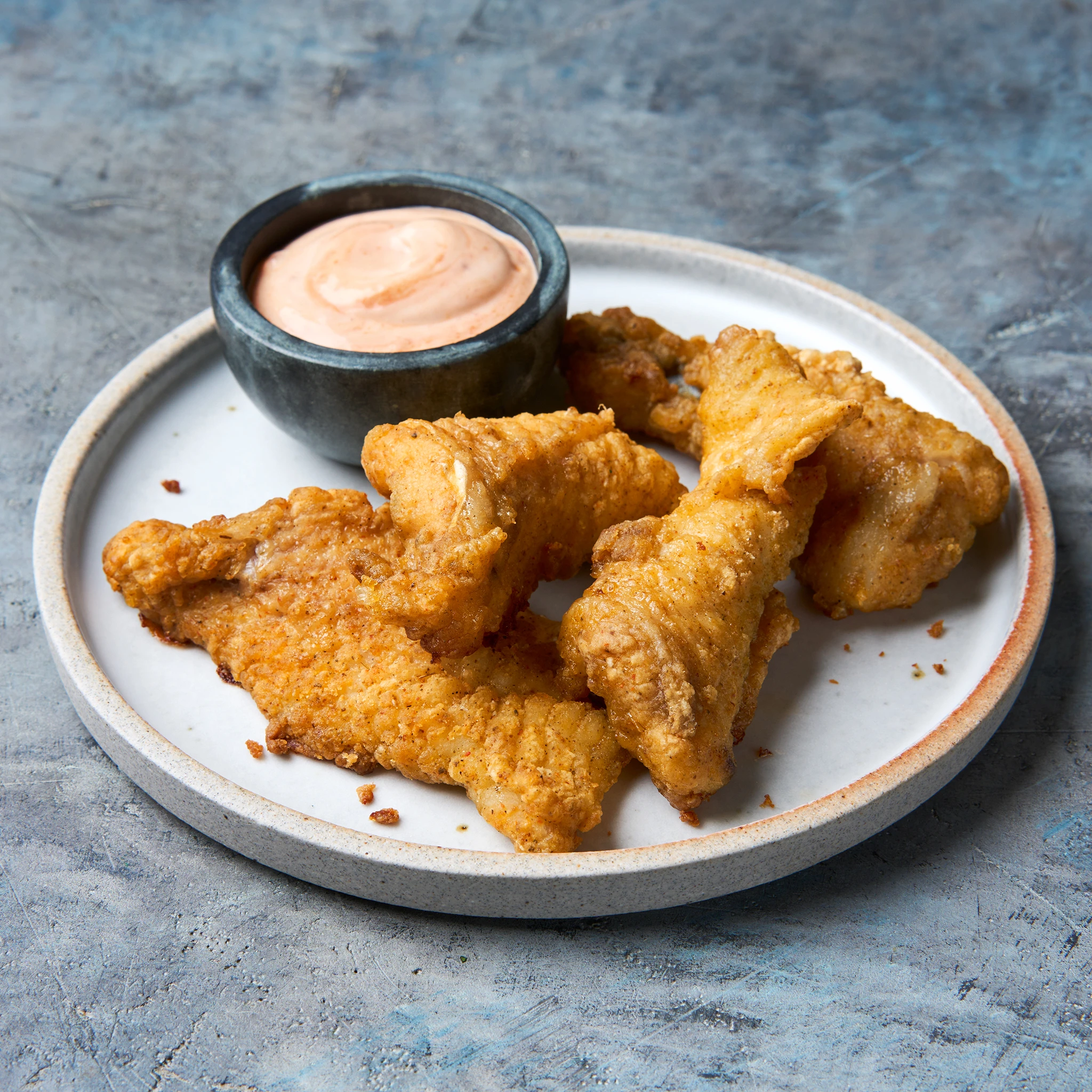 6185 Plated Breaded Catfish Nuggets