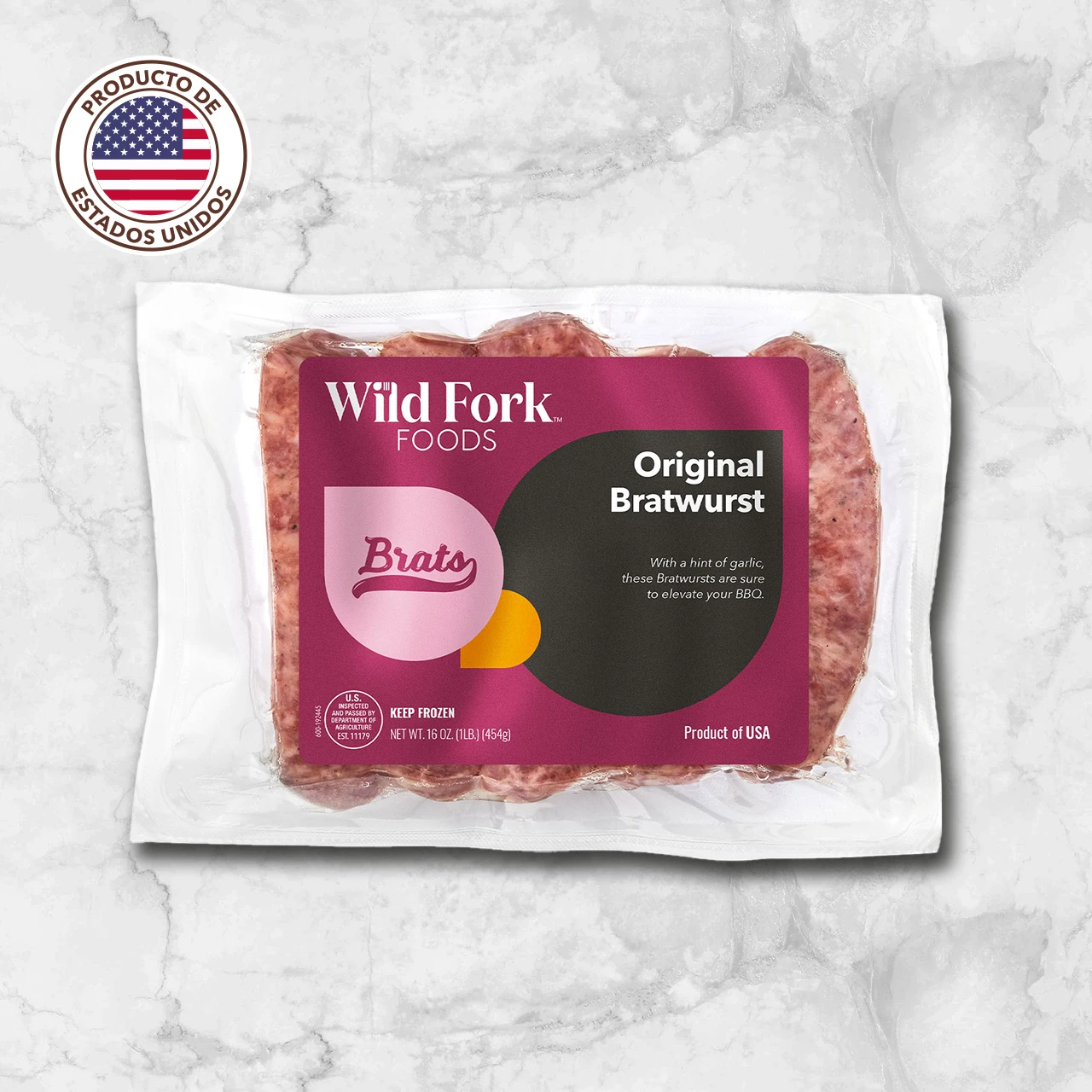 82073 SALCHICHA BRATWURST packed