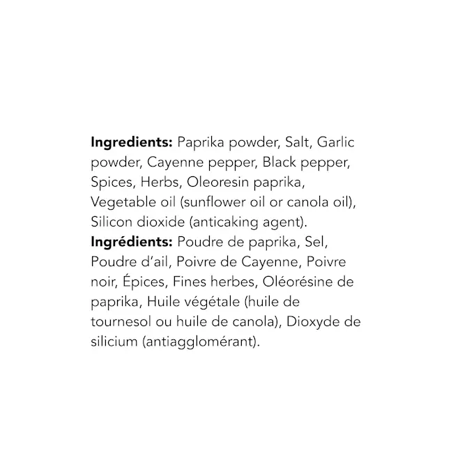 WFC 1010 Compliments Seasongin Cajun Ingredients